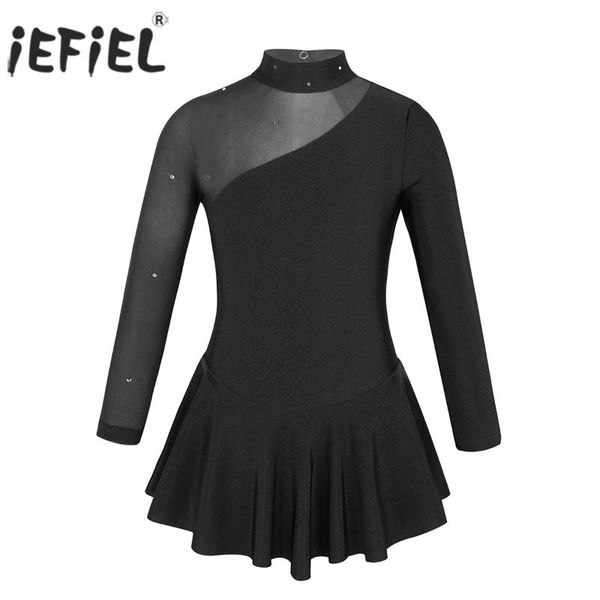 stage wear 2021 kids girls long sleeves tulle splice cutouts back figure roller skating dress ballet dancewear leotard competition dresses, Black;red
stage wear 2021 kids girls long sleeves tulle splice cutouts back figure roller skating dress ballet dancewear leotard competition dresses, Black;red