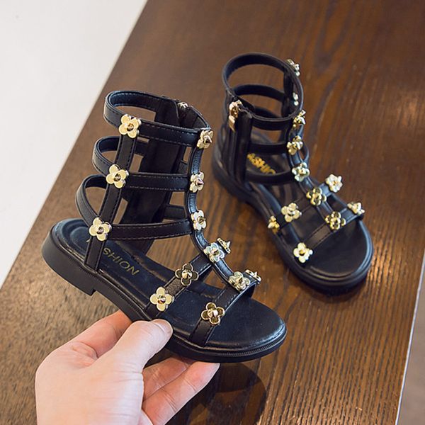 girls' roman sandals 2020 summer new children's rivets shoes girls trendy wild soft bottom fashion hole shoes baby girl, Black;red
girls' roman sandals 2020 summer new children's rivets shoes girls trendy wild soft bottom fashion hole shoes baby girl, Black;red