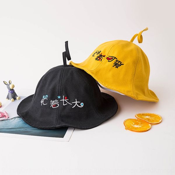 children's thin baby fisherman's bucket bucket baby sun girl's sun hat boy's cool hat, Yellow
children's thin baby fisherman's bucket bucket baby sun girl's sun hat boy's cool hat, Yellow