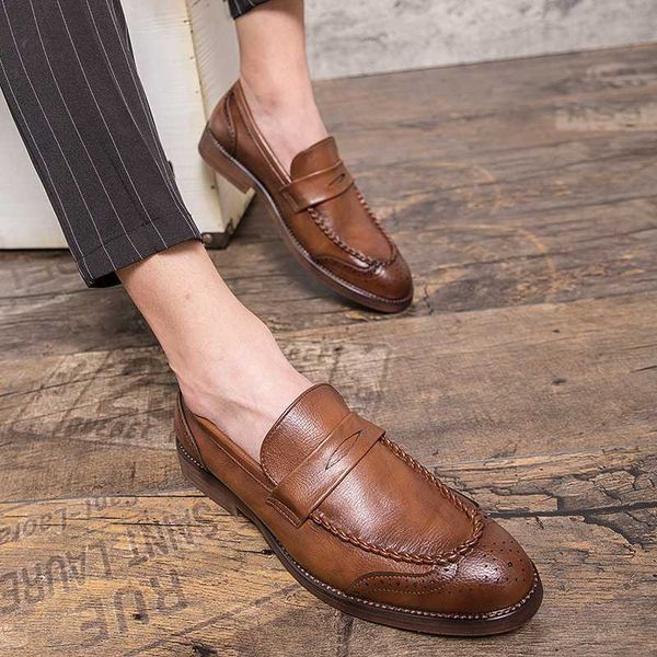 men dress shoes leather fashion casual shoes men big size 47 wholesales drop shipping driving loafers shoe man zapatos de hombre, Black
men dress shoes leather fashion casual shoes men big size 47 wholesales drop shipping driving loafers shoe man zapatos de hombre, Black