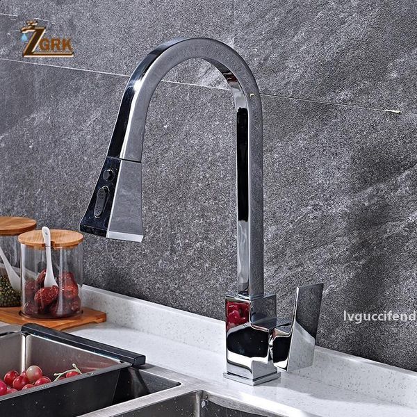 zgrk kitchen faucets silver single handle pull out kitchen tap single hole handle swivel 360 degree water mixer tap mixer tap t200423
zgrk kitchen faucets silver single handle pull out kitchen tap single hole handle swivel 360 degree water mixer tap mixer tap t200423
