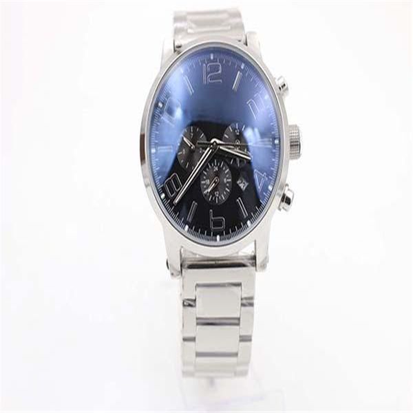 new black dial automatic glass back silver stainless belt mens stainless pointer watch men sports timer wrist watchesver, Slivery;brown
new black dial automatic glass back silver stainless belt mens stainless pointer watch men sports timer wrist watchesver, Slivery;brown