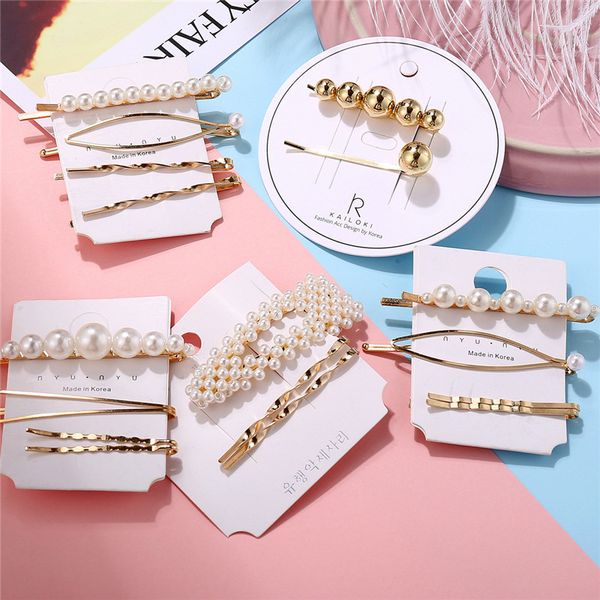 yo3pcs new metal hair clips pearl hairpin barrettes hairgrip bobby hair pins for women girls wedding clip, Golden;silver
yo3pcs new metal hair clips pearl hairpin barrettes hairgrip bobby hair pins for women girls wedding clip, Golden;silver