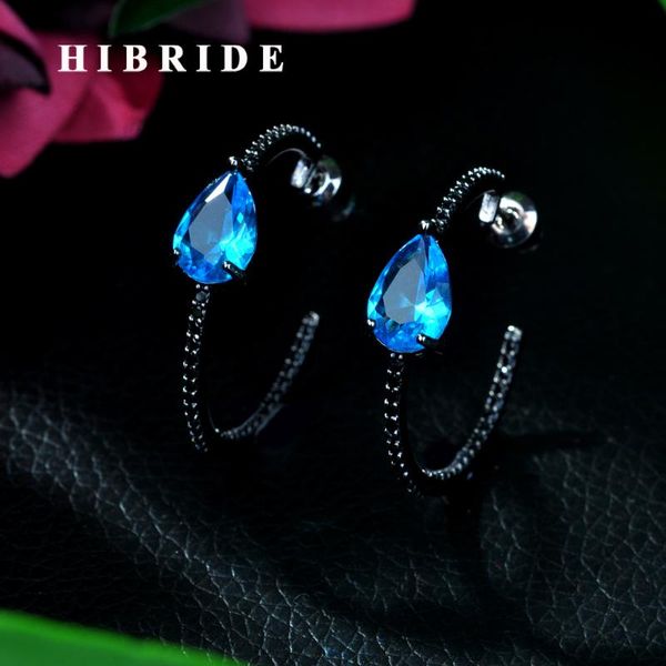 hibride trendy geometric blue hoop earrings for women accessories full cubic zirconia earrings jewelry pendientes mujer e-113, Golden;silver
hibride trendy geometric blue hoop earrings for women accessories full cubic zirconia earrings jewelry pendientes mujer e-113, Golden;silver
