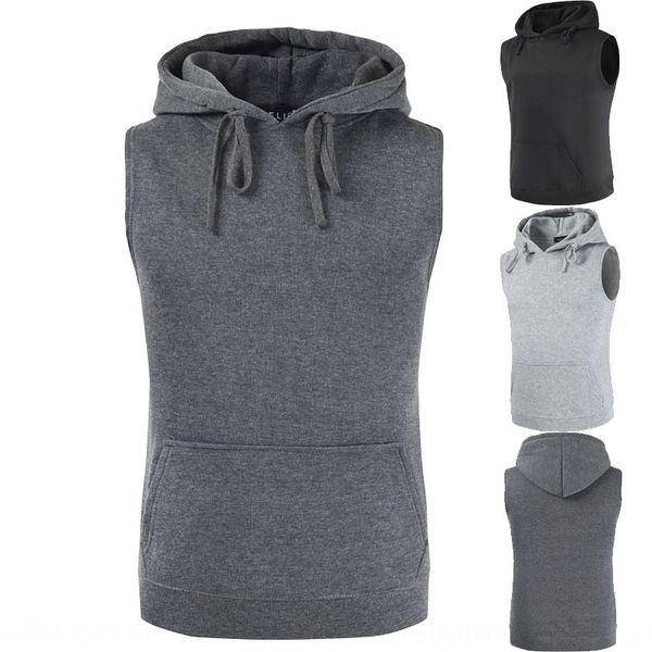 2019 spring and autumn men's pullover coat men's pullover hooded pocket vest vest waist hooded coat, Black;white
2019 spring and autumn men's pullover coat men's pullover hooded pocket vest vest waist hooded coat, Black;white