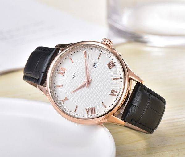 2020 new three stitches luxury mens watches quartz watch designer watches ts 1853 brand pin buckle leather strap mens fashion accessories, Slivery;brown
2020 new three stitches luxury mens watches quartz watch designer watches ts 1853 brand pin buckle leather strap mens fashion accessories, Slivery;brown