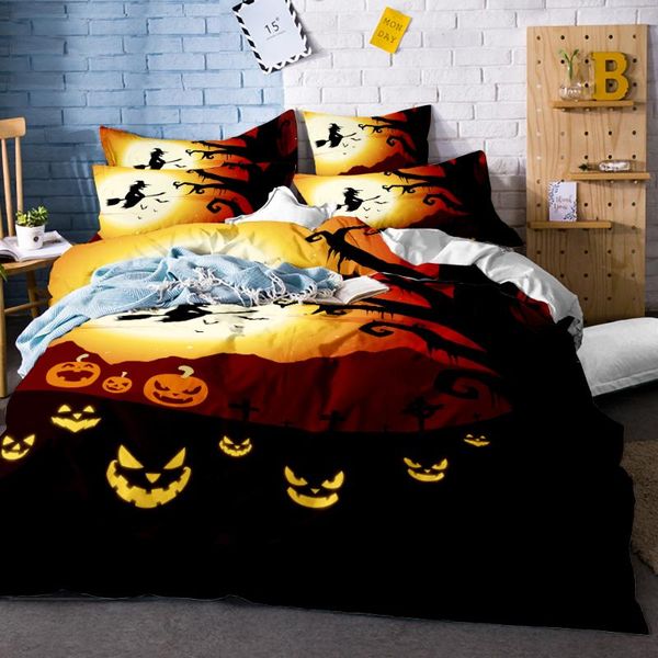 3d skull halloween series beauty soft bedding sets comfortable duvet cover with pillowcases king size bed covers
3d skull halloween series beauty soft bedding sets comfortable duvet cover with pillowcases king size bed covers