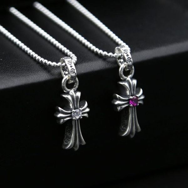 brand 925 sterling silver jewelry antique silver hand-made american designer cross necklace pendants 2 colors for women ing
brand 925 sterling silver jewelry antique silver hand-made american designer cross necklace pendants 2 colors for women ing