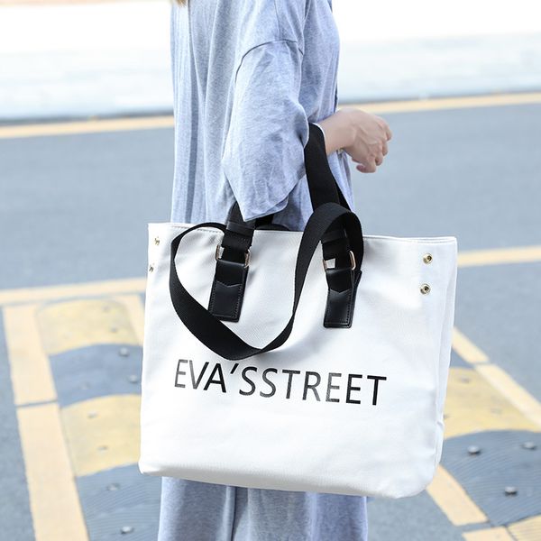 ladies bag luggage hand canvas bag female shoulder letter casual womens bags handbags designer bags