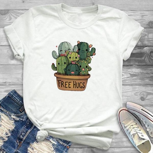 women fashion hug plants cactus print womens female graphic t shirt t shirt streetwear camisas tee shirt tees t shirts, White
women fashion hug plants cactus print womens female graphic t shirt t shirt streetwear camisas tee shirt tees t shirts, White