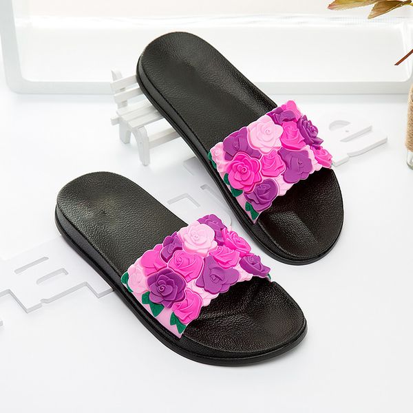 yu kube summer slippers shoes woman 2020 flower light and comfortable anti slip on slippers beach flip flops flat slides sandal, Black
yu kube summer slippers shoes woman 2020 flower light and comfortable anti slip on slippers beach flip flops flat slides sandal, Black