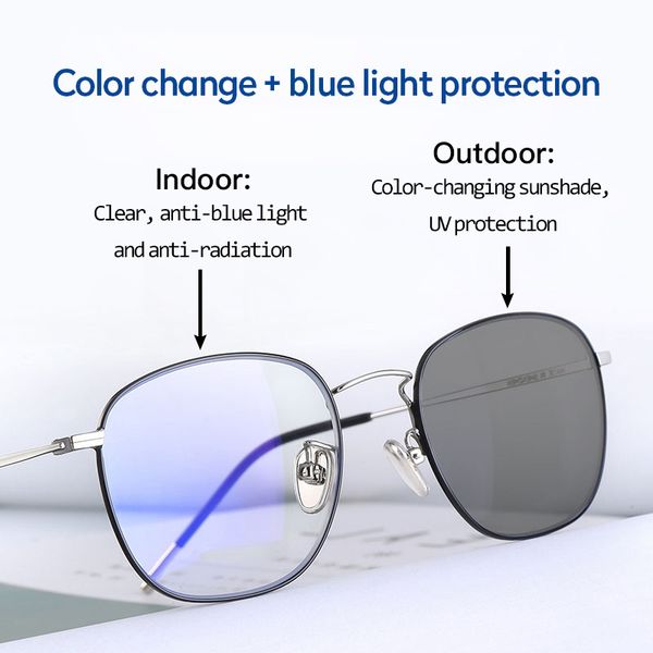 pulais alloy progressive prescription computer glasses for men women round myopia anti-blue light pchromic optical eyewear, White;black
pulais alloy progressive prescription computer glasses for men women round myopia anti-blue light pchromic optical eyewear, White;black