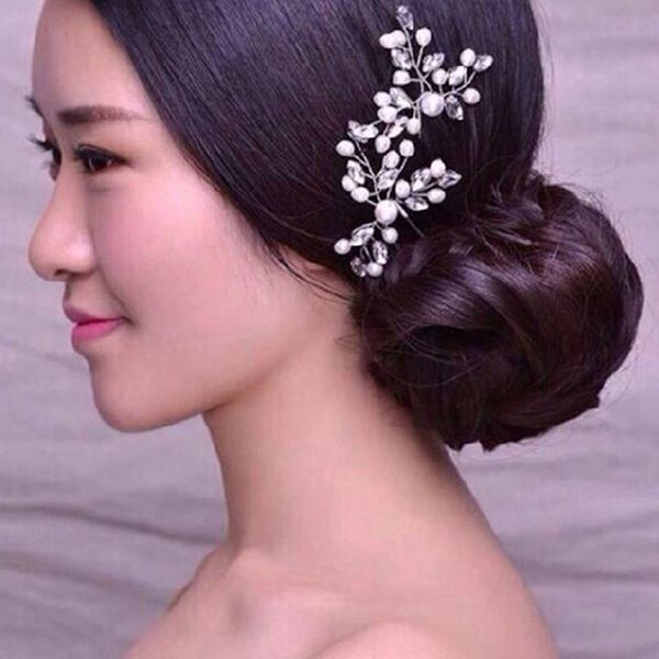 forseven hair accessories 2pcs shiny crystal pearl hairpin women wedding tiaras accessories bride headdress plant hair pins, Golden;silver
forseven hair accessories 2pcs shiny crystal pearl hairpin women wedding tiaras accessories bride headdress plant hair pins, Golden;silver