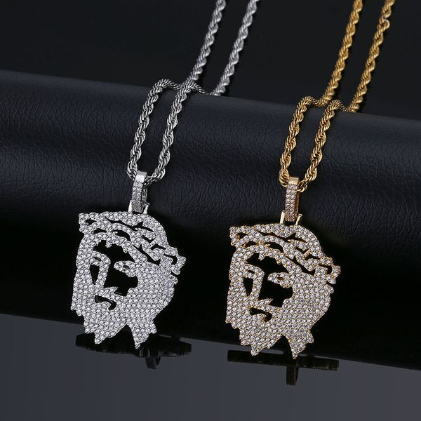 cubic zirconia paved iced out bling hollow jesus piece pendants necklace for men hip hop rapper jewelry gold silver color
cubic zirconia paved iced out bling hollow jesus piece pendants necklace for men hip hop rapper jewelry gold silver color