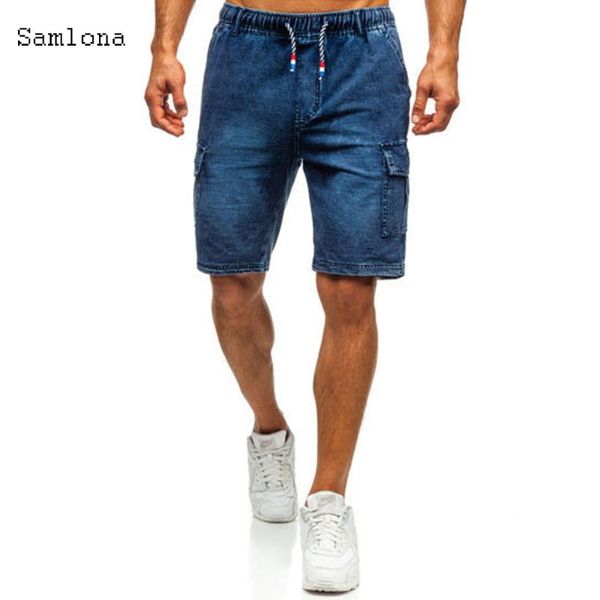new classic straight short jeans men cargo pants multi-pockets men pants casual denim shorts overalls knee length, Blue
new classic straight short jeans men cargo pants multi-pockets men pants casual denim shorts overalls knee length, Blue