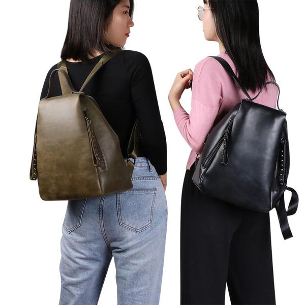 jogujos genuine leather women backpacks fashion travel knapsack bag female shoulder bag ladies college style rucksack backpack
jogujos genuine leather women backpacks fashion travel knapsack bag female shoulder bag ladies college style rucksack backpack