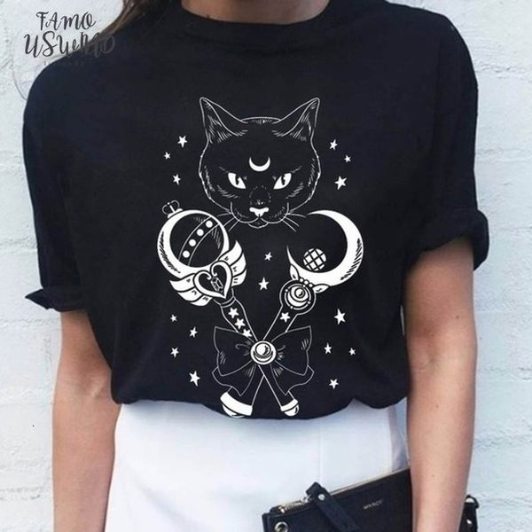 punk gothic sailor moon kawaii t shirt hipster fashion women 100% cotton aesthetic camisetas tee tshirt drop shipping, White
punk gothic sailor moon kawaii t shirt hipster fashion women 100% cotton aesthetic camisetas tee tshirt drop shipping, White