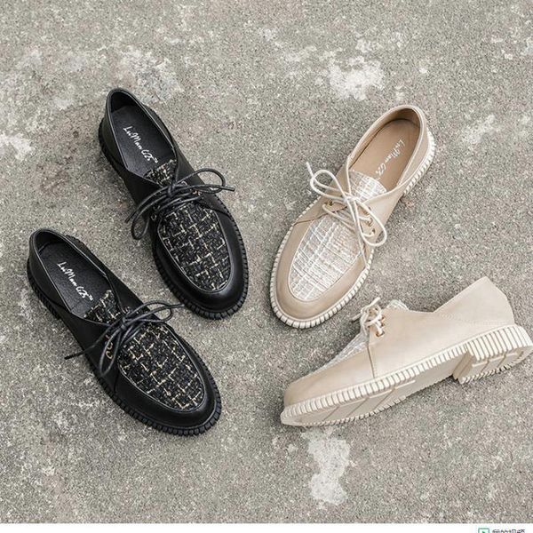 black apricot oxfords women spring 2020 new student leather shoes female british style lace up round head women's single shoes
black apricot oxfords women spring 2020 new student leather shoes female british style lace up round head women's single shoes