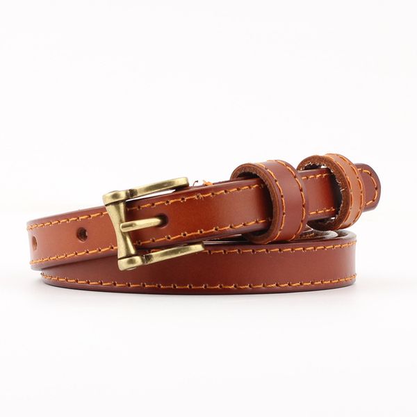 women belts cow genuine leather bronze pin buckle vintage style luxury female strap original, Black;brown
women belts cow genuine leather bronze pin buckle vintage style luxury female strap original, Black;brown
