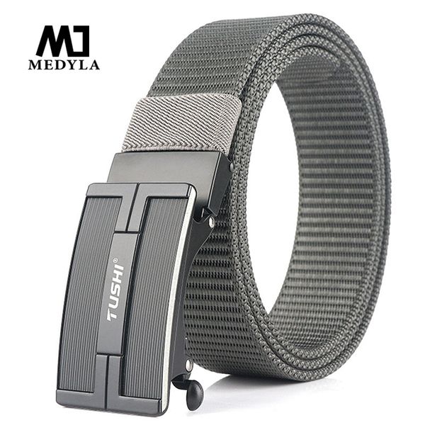 medyla 2020 mens belt hard metal automatic buckle nylon belt for men soft nylon non-slip texture training army, Black;brown
medyla 2020 mens belt hard metal automatic buckle nylon belt for men soft nylon non-slip texture training army, Black;brown