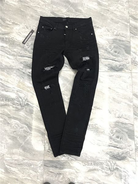 new arrivals luxyry mens designer streetwear zipper mens slim fit pants high street destroyed biker denim size w29-w36, Blue
new arrivals luxyry mens designer streetwear zipper mens slim fit pants high street destroyed biker denim size w29-w36, Blue
