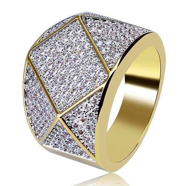 hip hop ice out jewelry 18k gold plated bling cubic zirconia rings men luxury hiphop geometry ring, Golden;silver
hip hop ice out jewelry 18k gold plated bling cubic zirconia rings men luxury hiphop geometry ring, Golden;silver