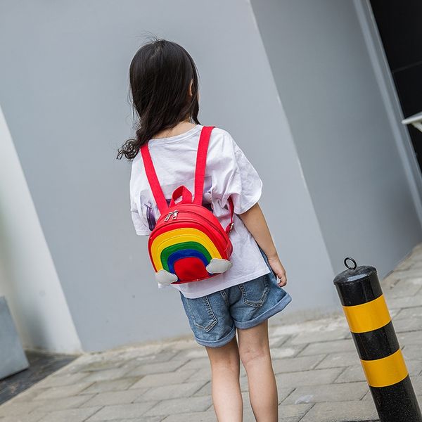 baby bag backpack female korean style fashionable children's backpack rainbow cute pupil boy girl children's schoolbag kindergarte, White
baby bag backpack female korean style fashionable children's backpack rainbow cute pupil boy girl children's schoolbag kindergarte, White