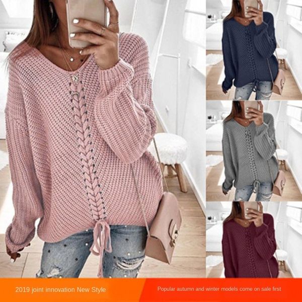 2019 women's loose stitching sweater 2019 women's loose knitwear knitwear stitching sweater, White;black
2019 women's loose stitching sweater 2019 women's loose knitwear knitwear stitching sweater, White;black