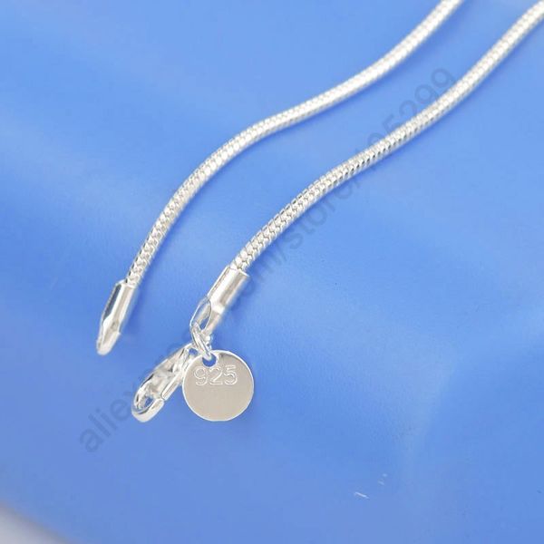 designer necklaceone piece retail nice 16-24inch fashion charm 925 sterling silver smooth snake necklace chain jewelry fit for man woman
designer necklaceone piece retail nice 16-24inch fashion charm 925 sterling silver smooth snake necklace chain jewelry fit for man woman
