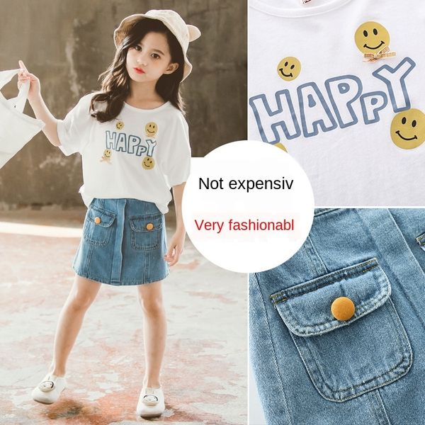 ndjuo girls summer suit 2020 new style children's + denim fashionable internet red two-piece children's t-shirt shorts t-shirt sho
ndjuo girls summer suit 2020 new style children's + denim fashionable internet red two-piece children's t-shirt shorts t-shirt sho