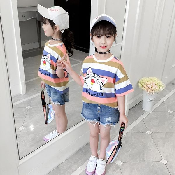 basxw girls summer 2020n girls new medium and t-shirt t-shirt large children's cotton casual short sleeves children's all-match su, Blue
basxw girls summer 2020n girls new medium and t-shirt t-shirt large children's cotton casual short sleeves children's all-match su, Blue