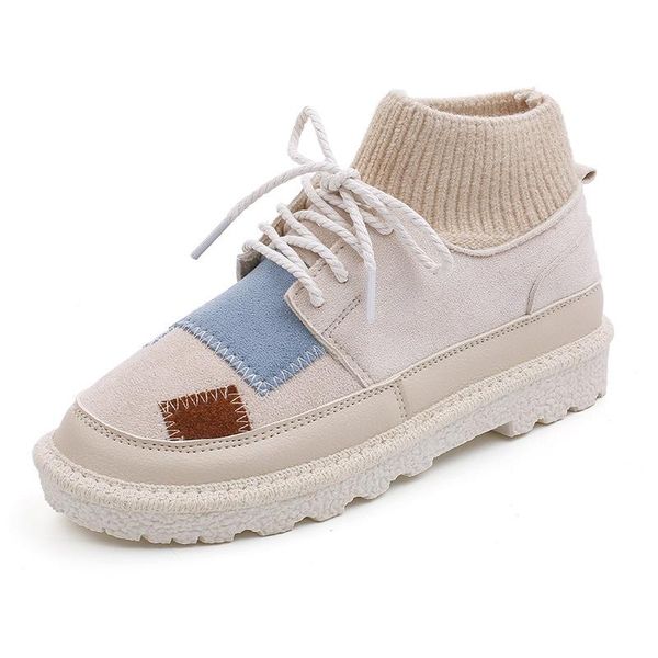 autumn and winter new women's boots korean casual students women's shoes trend thick bottom plus velvet warm martin boots women, Black
autumn and winter new women's boots korean casual students women's shoes trend thick bottom plus velvet warm martin boots women, Black