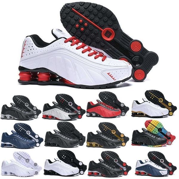2020 new gold rainbow shox men shoes designer chaussures r4 running shoes zapatillas hombre nz man sport trainers tn tl sneakers, Black
2020 new gold rainbow shox men shoes designer chaussures r4 running shoes zapatillas hombre nz man sport trainers tn tl sneakers, Black