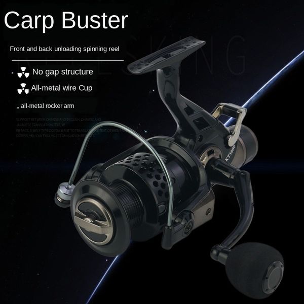 kt30-60 double unloading force metal head front and rear brake double unloading metal fishing wheel throwing rod wheel carp fishing
kt30-60 double unloading force metal head front and rear brake double unloading metal fishing wheel throwing rod wheel carp fishing