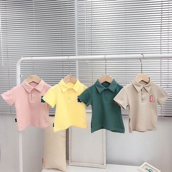 an anma boy polo shirt lapel t-shirt little dinosaur all-match 1-3-5 year old children's summer clothes baby short-sleeved t-shirt, Blue
an anma boy polo shirt lapel t-shirt little dinosaur all-match 1-3-5 year old children's summer clothes baby short-sleeved t-shirt, Blue