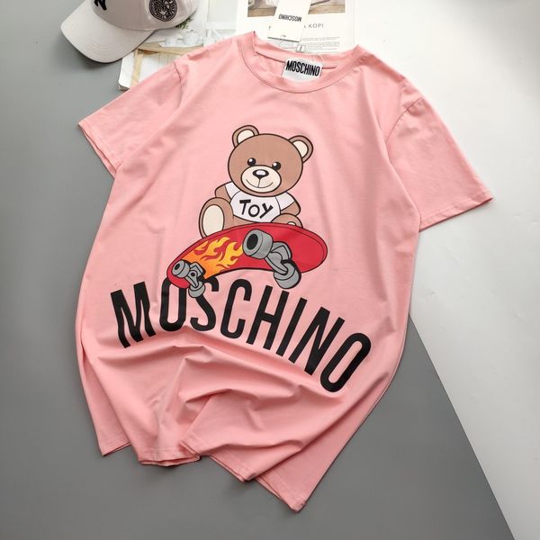 20ss new arrival paris designer fashion skateboard bear print pink tshirts short sleeve tee breathable shirt streetwear outdoor tshirt 7.1, Black;green
20ss new arrival paris designer fashion skateboard bear print pink tshirts short sleeve tee breathable shirt streetwear outdoor tshirt 7.1, Black;green