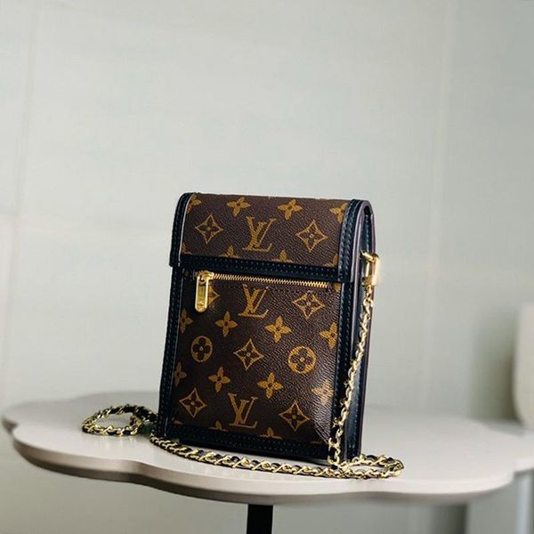 luxury designer womens shoulder bags purses with origin box women classic mini leather phone money shoulder crossbody bag
