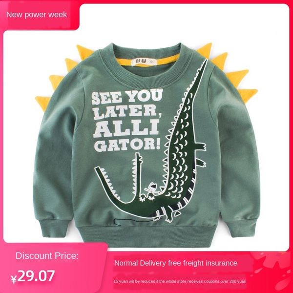 2020 осень одежды терри свитер ребенка с длинным рукавом clothingchildren игровая мультфильм детский топ новый чистый хлопок, Black
2020 осень одежды терри свитер ребенка с длинным рукавом clothingchildren игровая мультфильм детский топ новый чистый хлопок, Black