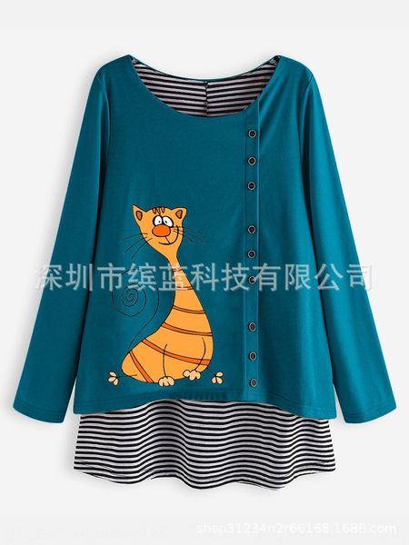 zg0p1 women's 2019 autumn and winter new printed long sleeve fake two-piece women's 2019 autumn and winter new printed coat long s, Black
zg0p1 women's 2019 autumn and winter new printed long sleeve fake two-piece women's 2019 autumn and winter new printed coat long s, Black