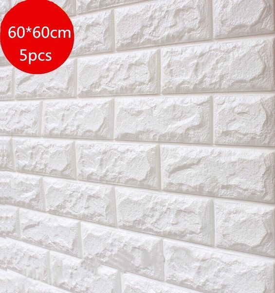 60x60cm 5 pcs 3d brick wall stickers diy self foam waterproof decor wall covering wallpaper for tv background kids living room
60x60cm 5 pcs 3d brick wall stickers diy self foam waterproof decor wall covering wallpaper for tv background kids living room