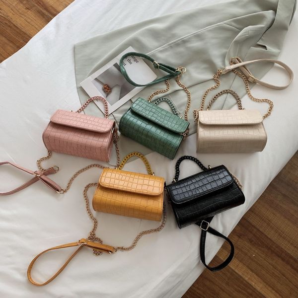 stone pattern pu leather candy color chain cute crossbody bags for women 2020 summer shoulder handbags female handbag
stone pattern pu leather candy color chain cute crossbody bags for women 2020 summer shoulder handbags female handbag