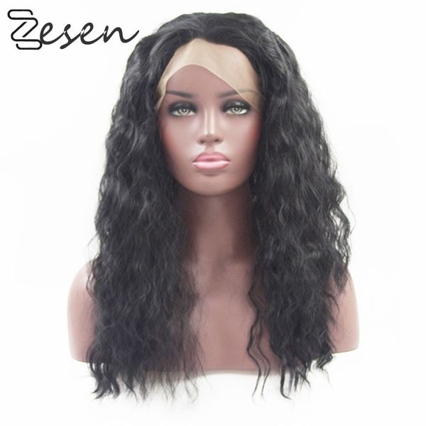 zesen loose wave synthetic lace front wig part long natural hair wigs for women 180 density with baby hair, Black
zesen loose wave synthetic lace front wig part long natural hair wigs for women 180 density with baby hair, Black