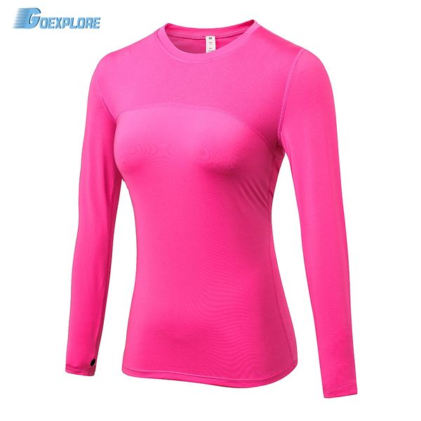 goexplore yoga shirt women gym sports fitness running clothes solid long sleeve spring autumn quick dry fitness shirt for female, White;red
goexplore yoga shirt women gym sports fitness running clothes solid long sleeve spring autumn quick dry fitness shirt for female, White;red