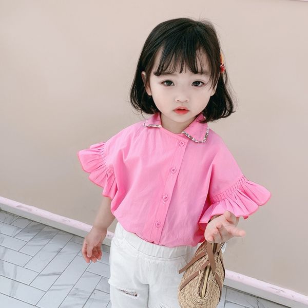 2020 children's clothing children's clothing asymmetric flying sleeve shirt for children girls loose temperament washed cotton shi, White;black
2020 children's clothing children's clothing asymmetric flying sleeve shirt for children girls loose temperament washed cotton shi, White;black