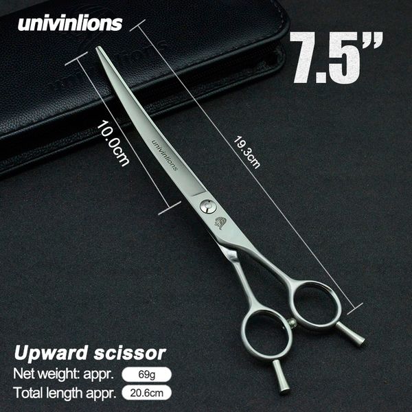 7.5 inch pet dogs gromming scissors cutting shears sharp edge animals cat hair up curved scissors upward barbers cutting tools
7.5 inch pet dogs gromming scissors cutting shears sharp edge animals cat hair up curved scissors upward barbers cutting tools