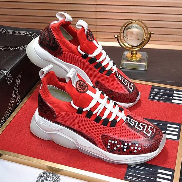 mens shoes zapatos de moda para hombre vintage designer footwears sports lace -up plus size men shoes cross chainer sneakers, Black
mens shoes zapatos de moda para hombre vintage designer footwears sports lace -up plus size men shoes cross chainer sneakers, Black