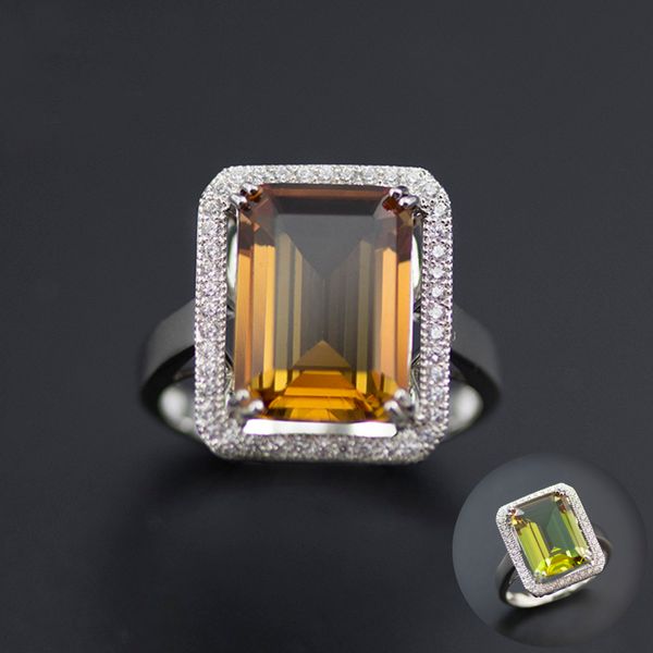 zultanite ring 925 sterling silver color change created diaspore emerald cut gemstone sultanit for women wedding rings wholesale dropship, Golden;silver
zultanite ring 925 sterling silver color change created diaspore emerald cut gemstone sultanit for women wedding rings wholesale dropship, Golden;silver