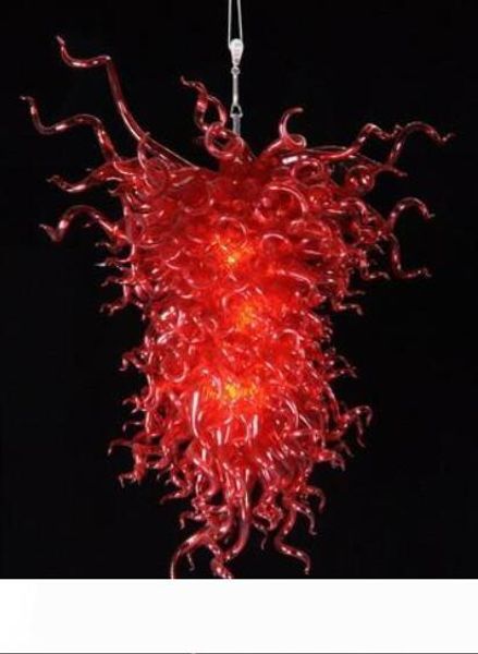 Modern Led Crystal Chandelier New Style Murano Glass Red Chandelier Hot Decoration Lights Custom Indoor Hanging Pendant Lighting
Modern Led Crystal Chandelier New Style Murano Glass Red Chandelier Hot Decoration Lights Custom Indoor Hanging Pendant Lighting