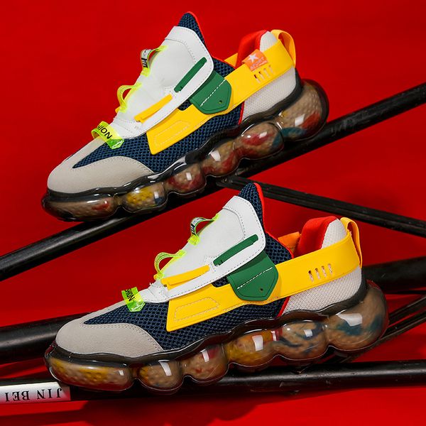 fashion breathable running shoes for men popcorn combination sole sneakers outdoor sport shoes male training hombre footwear
fashion breathable running shoes for men popcorn combination sole sneakers outdoor sport shoes male training hombre footwear