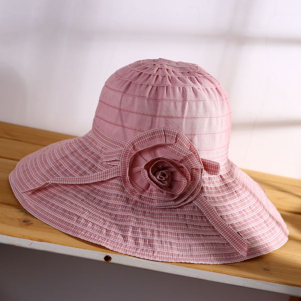 women's sunshade korean style large sunscreen plaid sun hat hat color matching flower foldable, Blue;gray
women's sunshade korean style large sunscreen plaid sun hat hat color matching flower foldable, Blue;gray